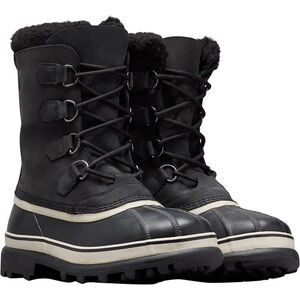 Men’s SOREL ~ Caribou Boot size 7.5 - GREAT * condition all black colorway *